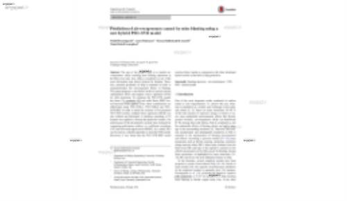 Prediction of air‑overpressure caused by mine blasting using a new hybrid PSO–SVR model